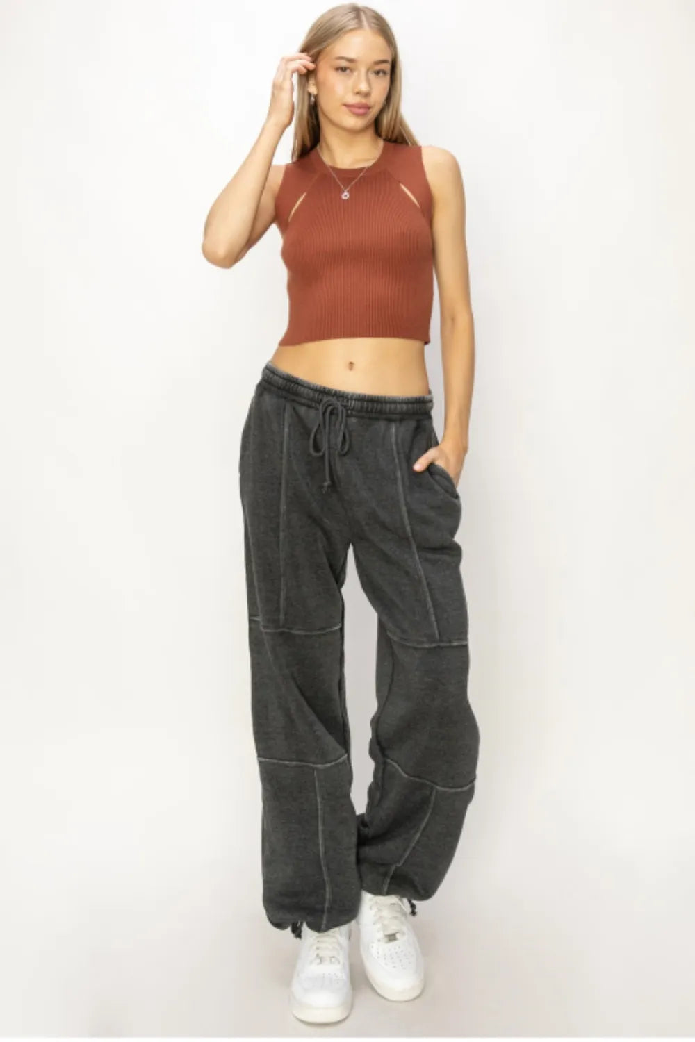 HYFVE Stitched Drawstring Sweatpants – Comfortable Casual Joggers
