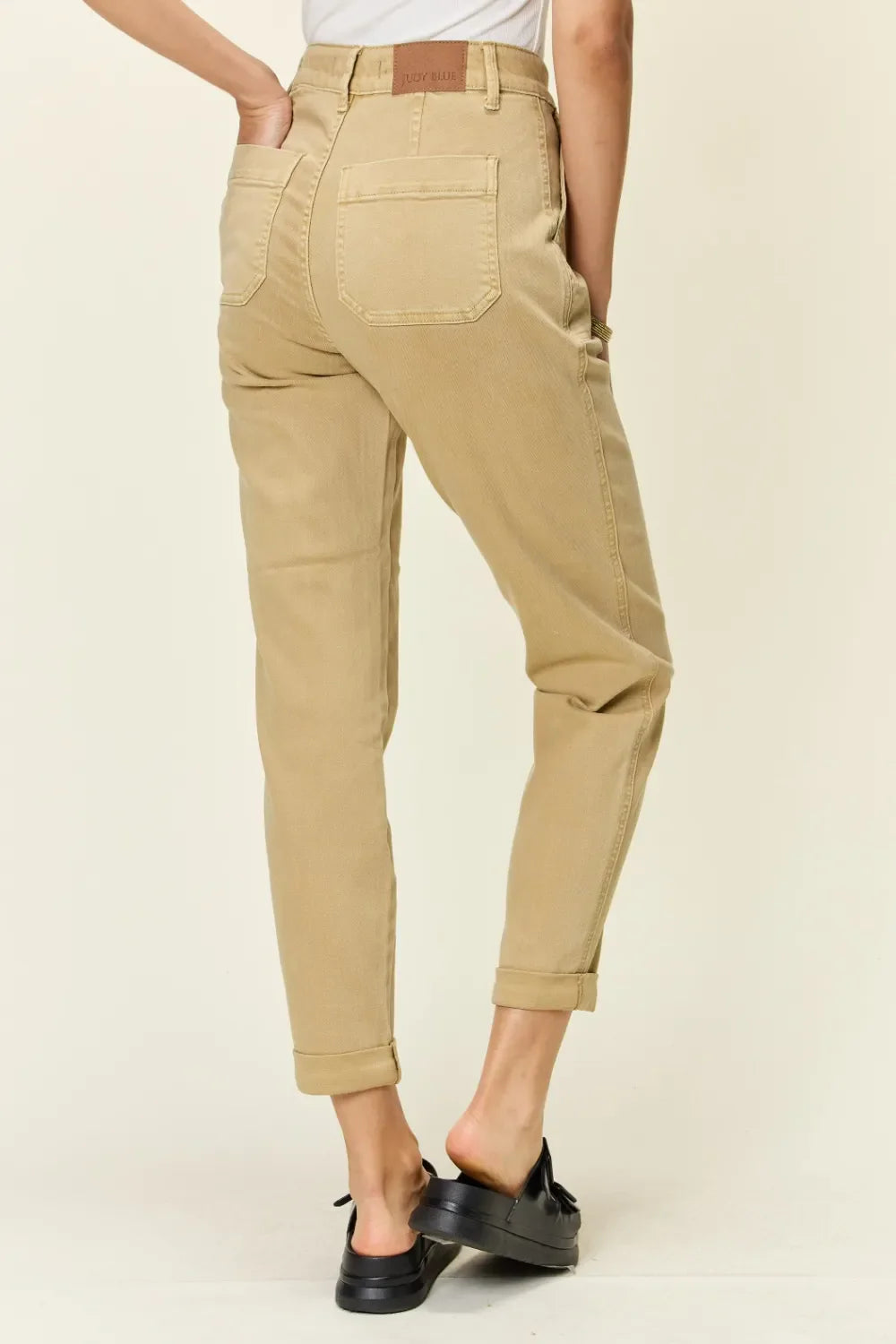 Judy Blue High Waist Jogger Jeans for Women – Full Size Denim Comfort