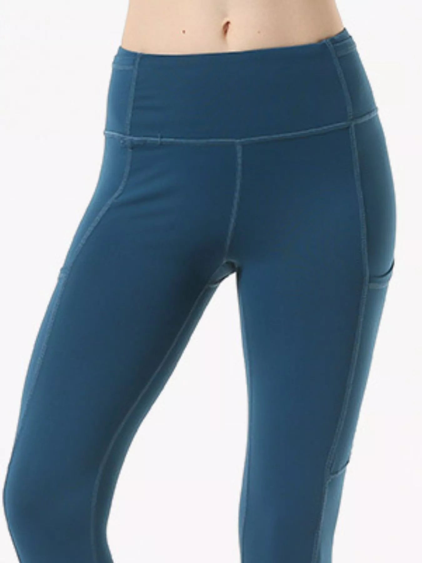 Full Size High-Waisted Active Leggings with Pockets – Plus Size Fit