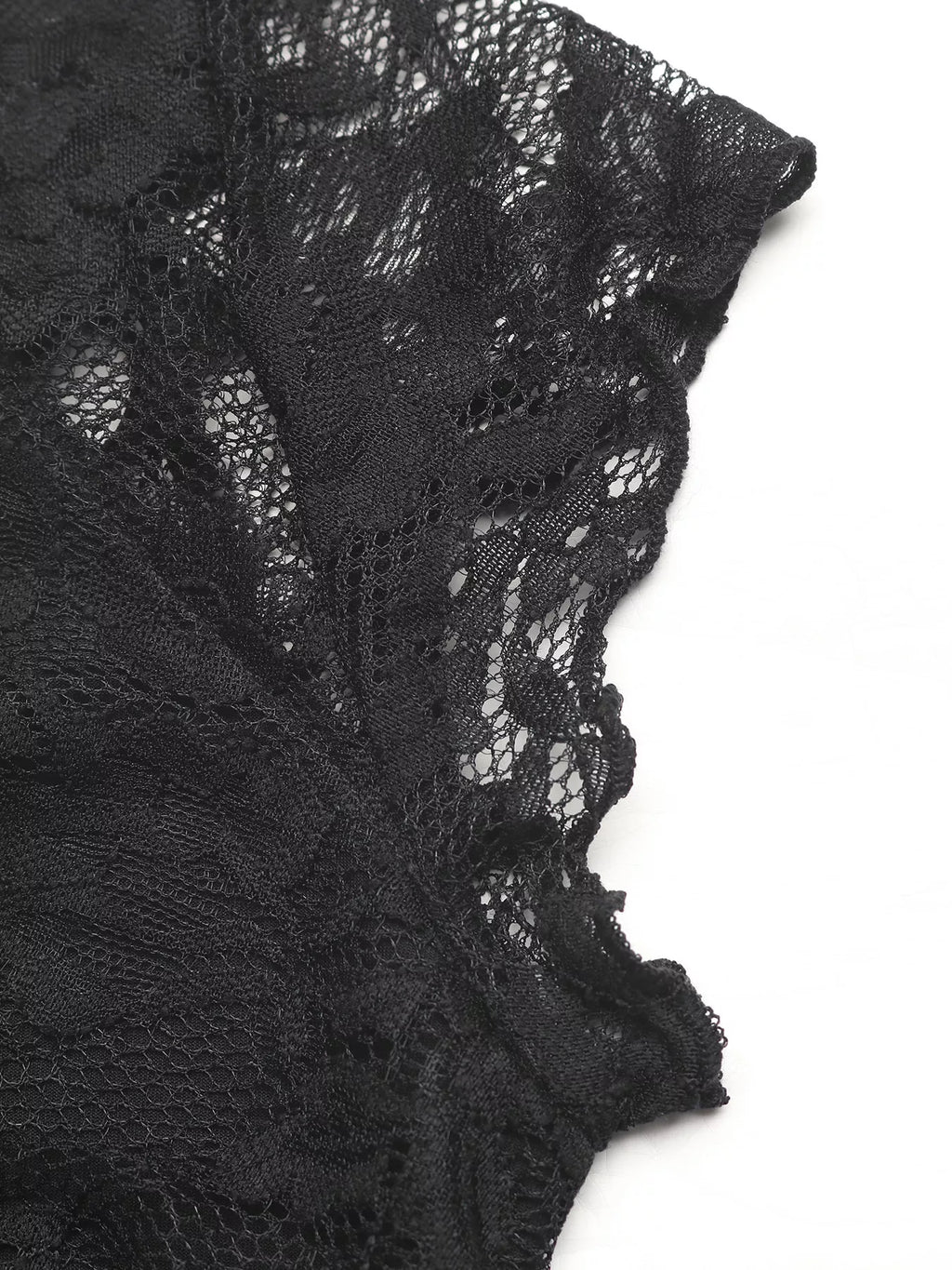 Women’s Lace V-Neck Slim Fit T-Shirt