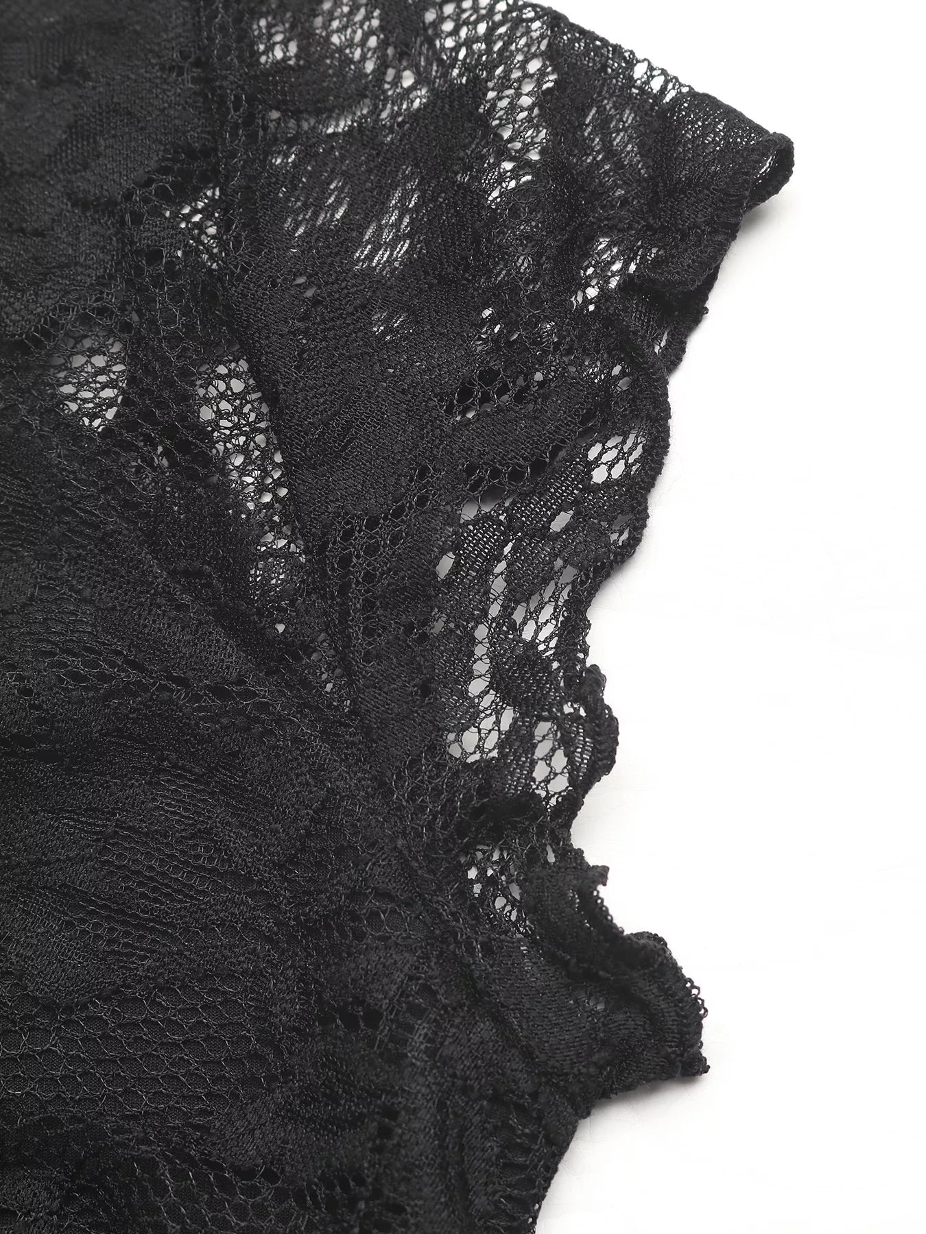 Women’s Lace V-Neck Slim Fit T-Shirt