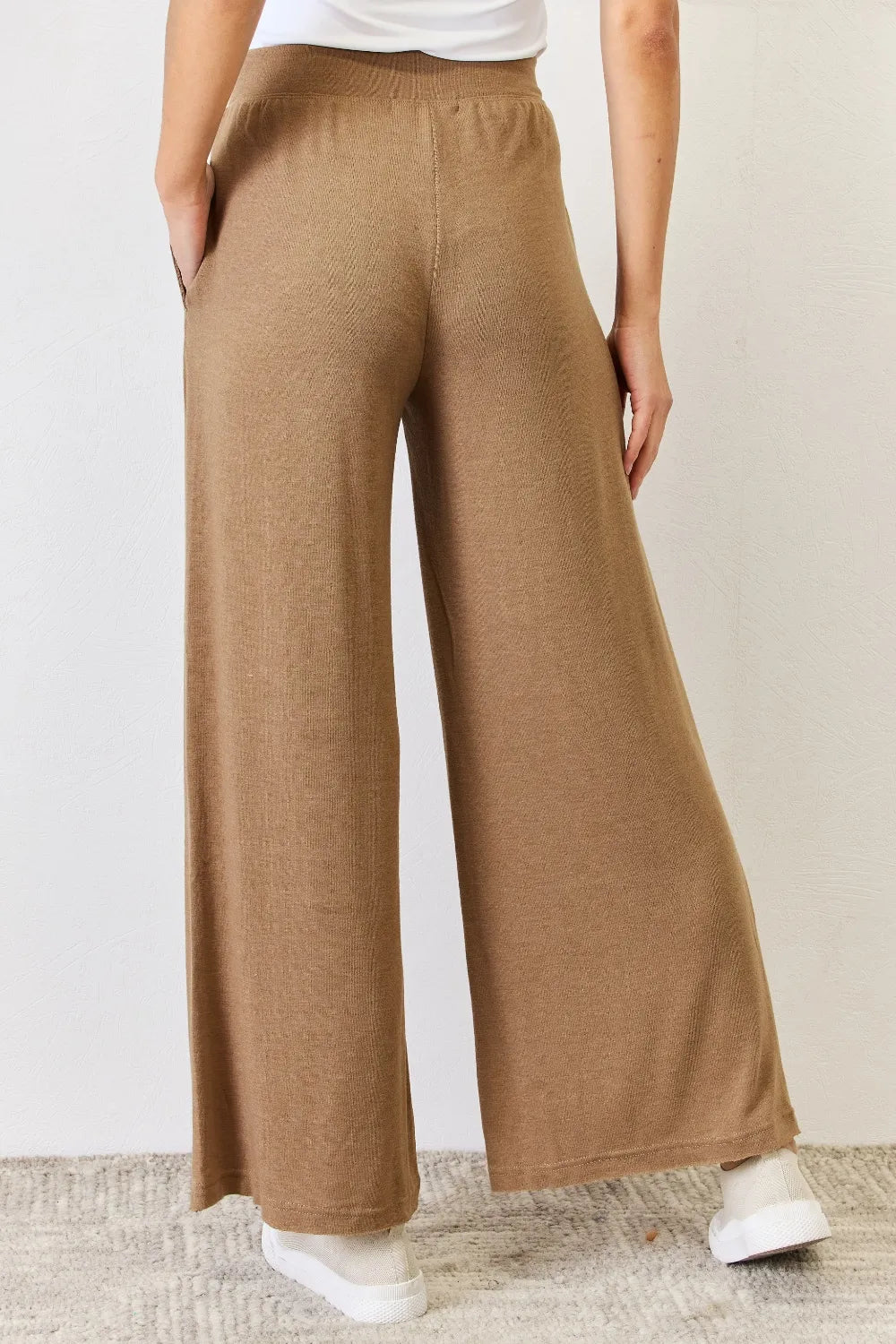 RISEN Ultra Soft Wide Leg Pants – Comfy High-Waist Lounge & Casual Wear