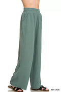 Zenana Women’s Double Gauze Cotton Lounge Pants