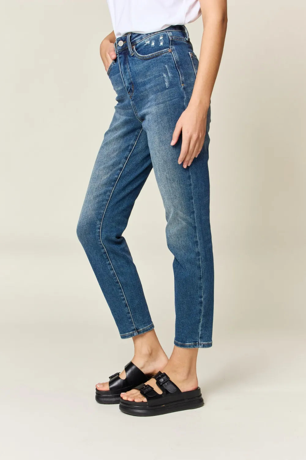 Judy Blue High Waist Slim Fit Tummy Control Jeans for Women