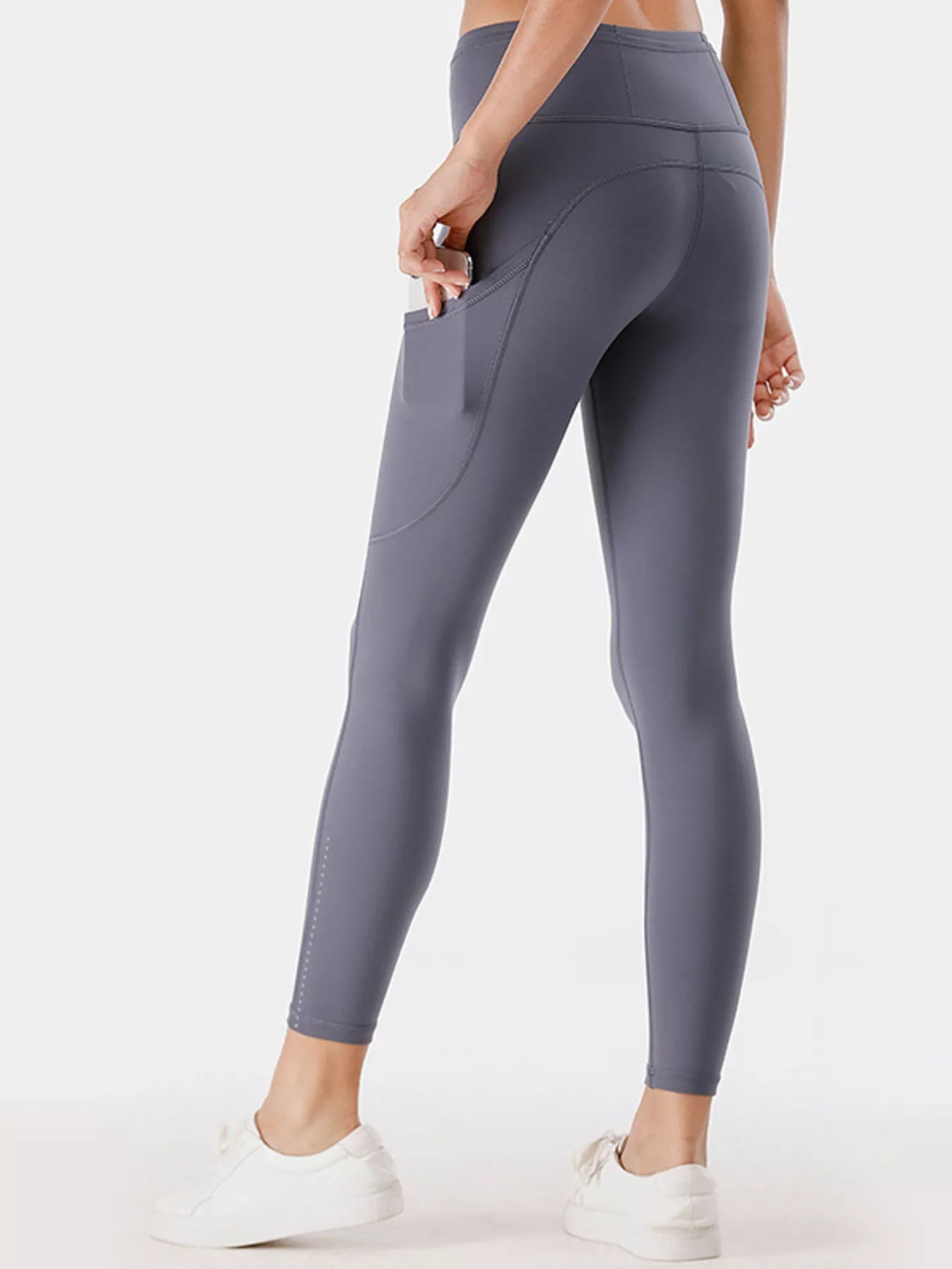 Full Size High-Waisted Active Leggings with Pockets – Plus Size Fit
