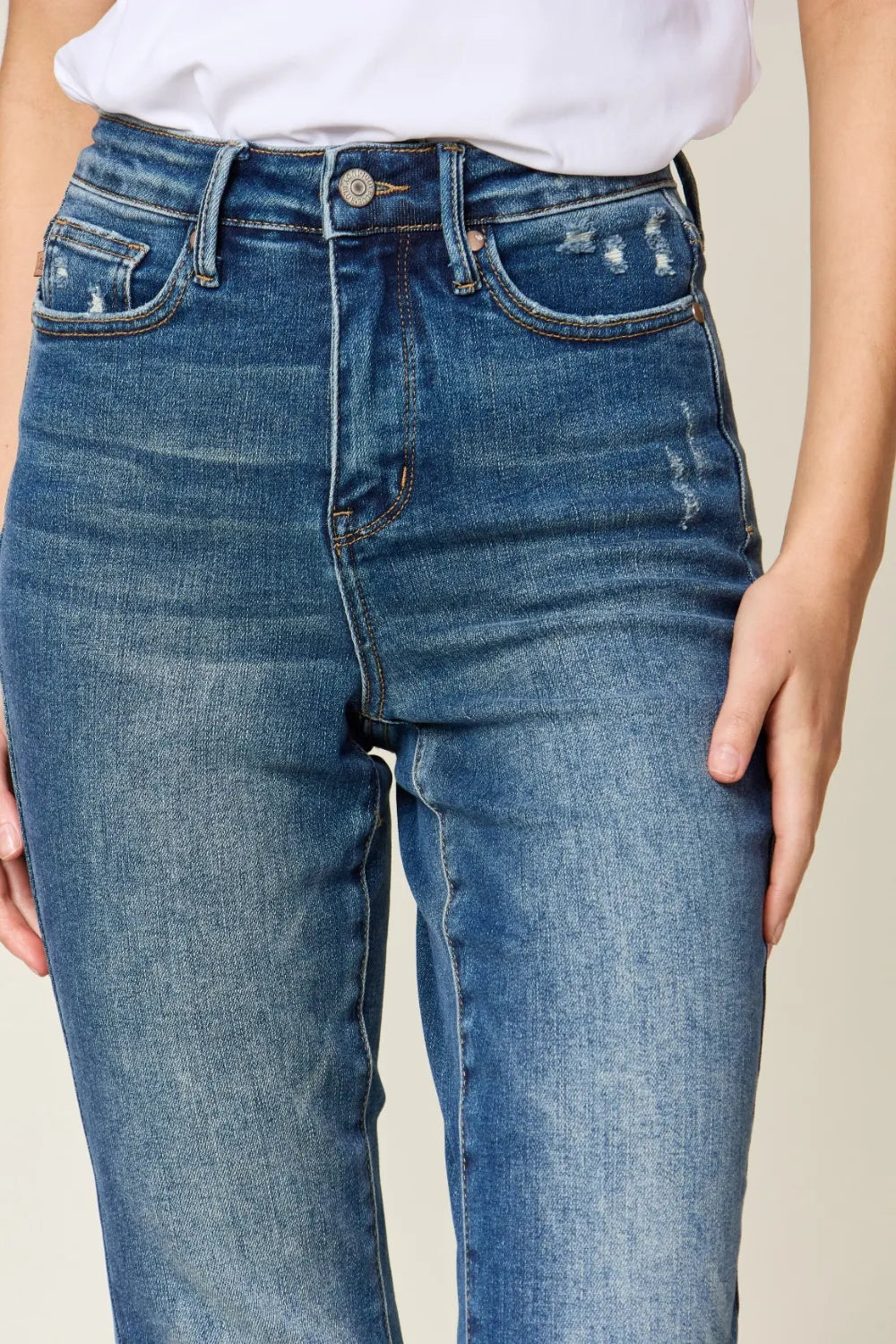 Judy Blue High Waist Slim Fit Tummy Control Jeans for Women