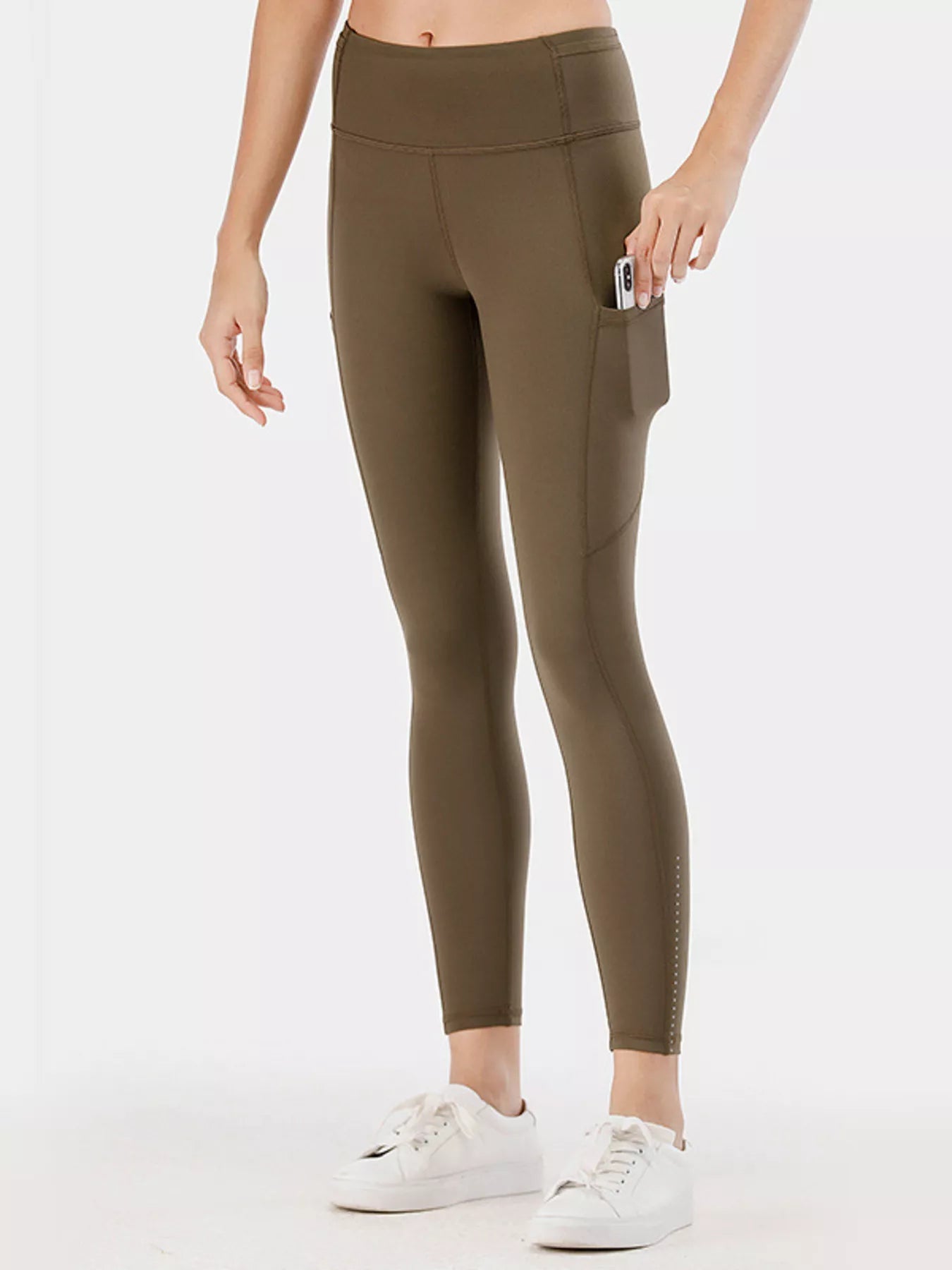 Full Size High-Waisted Active Leggings with Pockets – Plus Size Fit