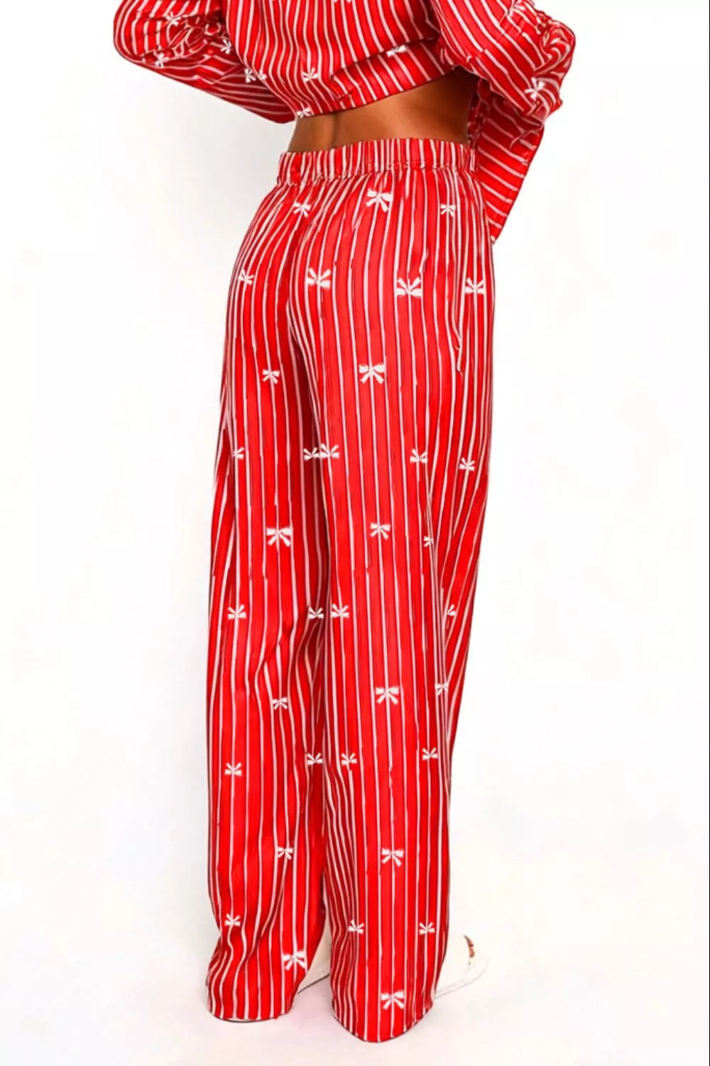 Tights & Tights Women’s Bow Print Pajama Lounge Set