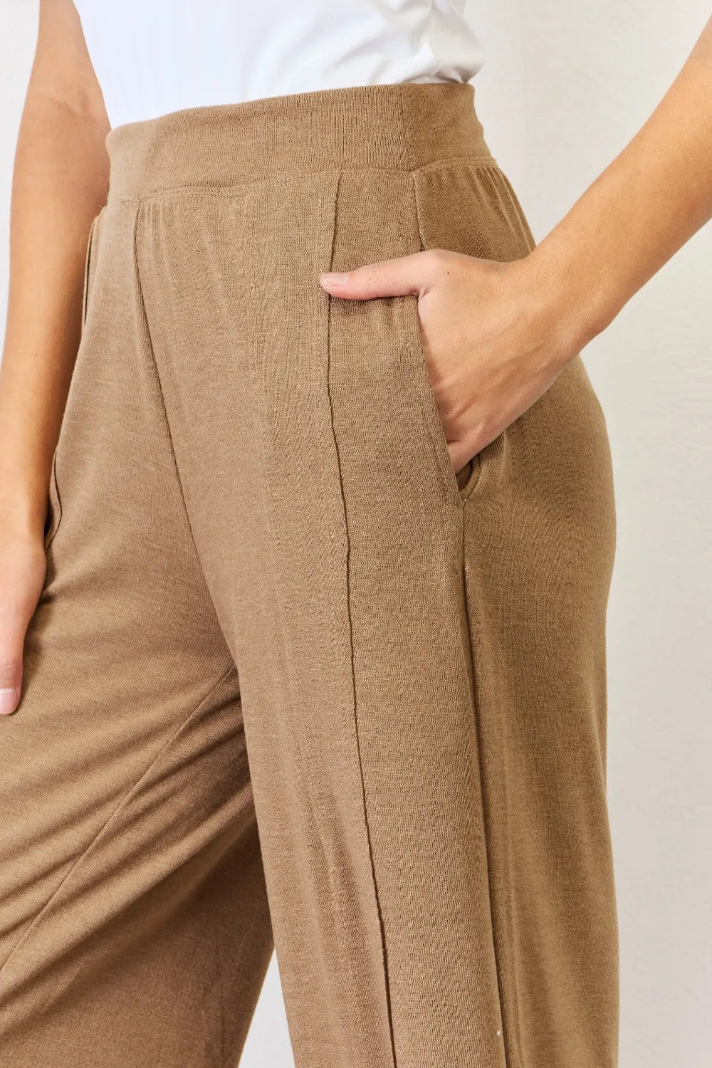 RISEN Ultra Soft Wide Leg Pants – Comfy High-Waist Lounge & Casual Wear