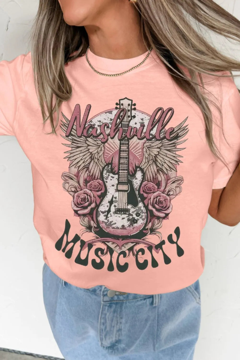 Graphic Round Neck Short Sleeve T-Shirt – Casual Cotton Tee for Men & Women