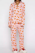 Tights & Tights Women’s Bow Print Pajama Lounge Set