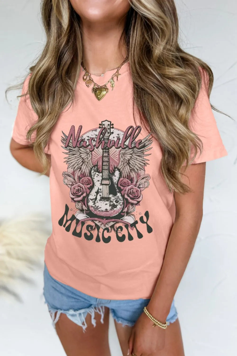 Graphic Round Neck Short Sleeve T-Shirt – Casual Cotton Tee for Men & Women