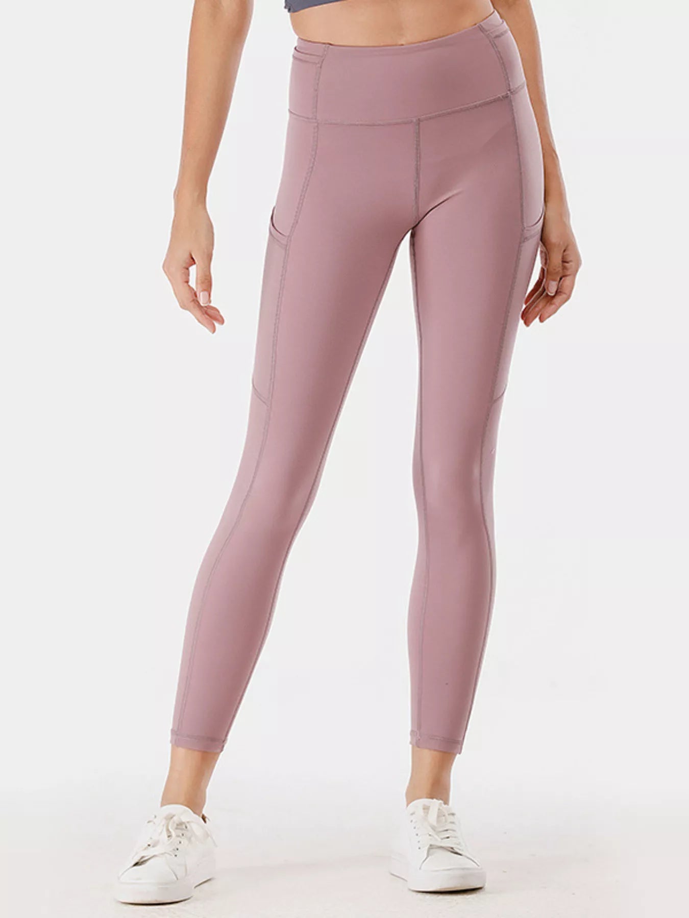 Full Size High-Waisted Active Leggings with Pockets – Plus Size Fit