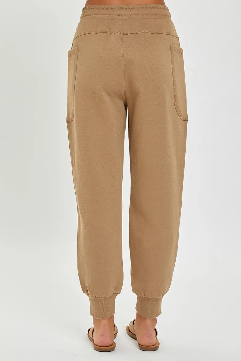 RISEN High Rise Relaxed Joggers – Women’s Soft Casual Lounge Pants