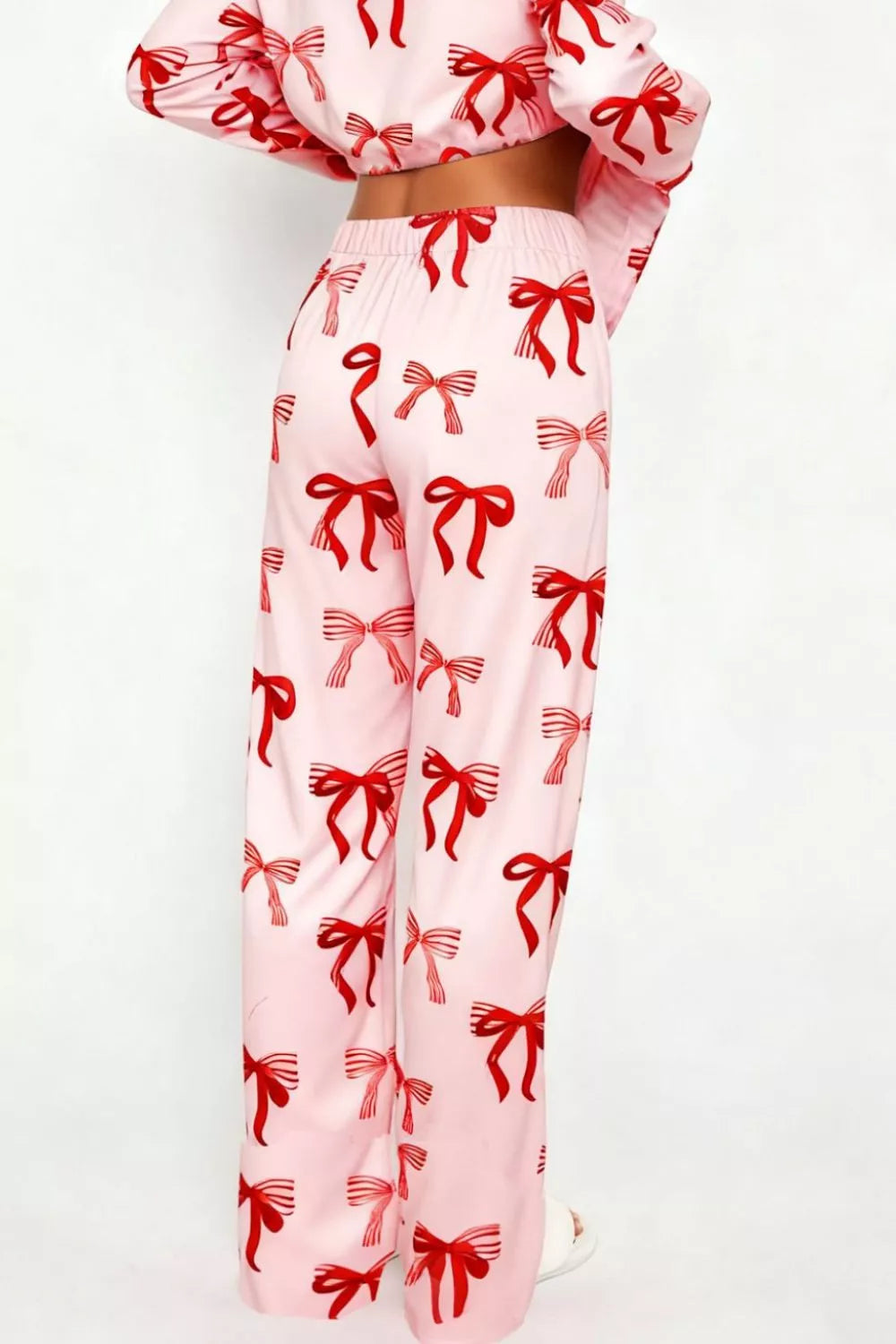 Tights & Tights Women’s Bow Print Pajama Lounge Set