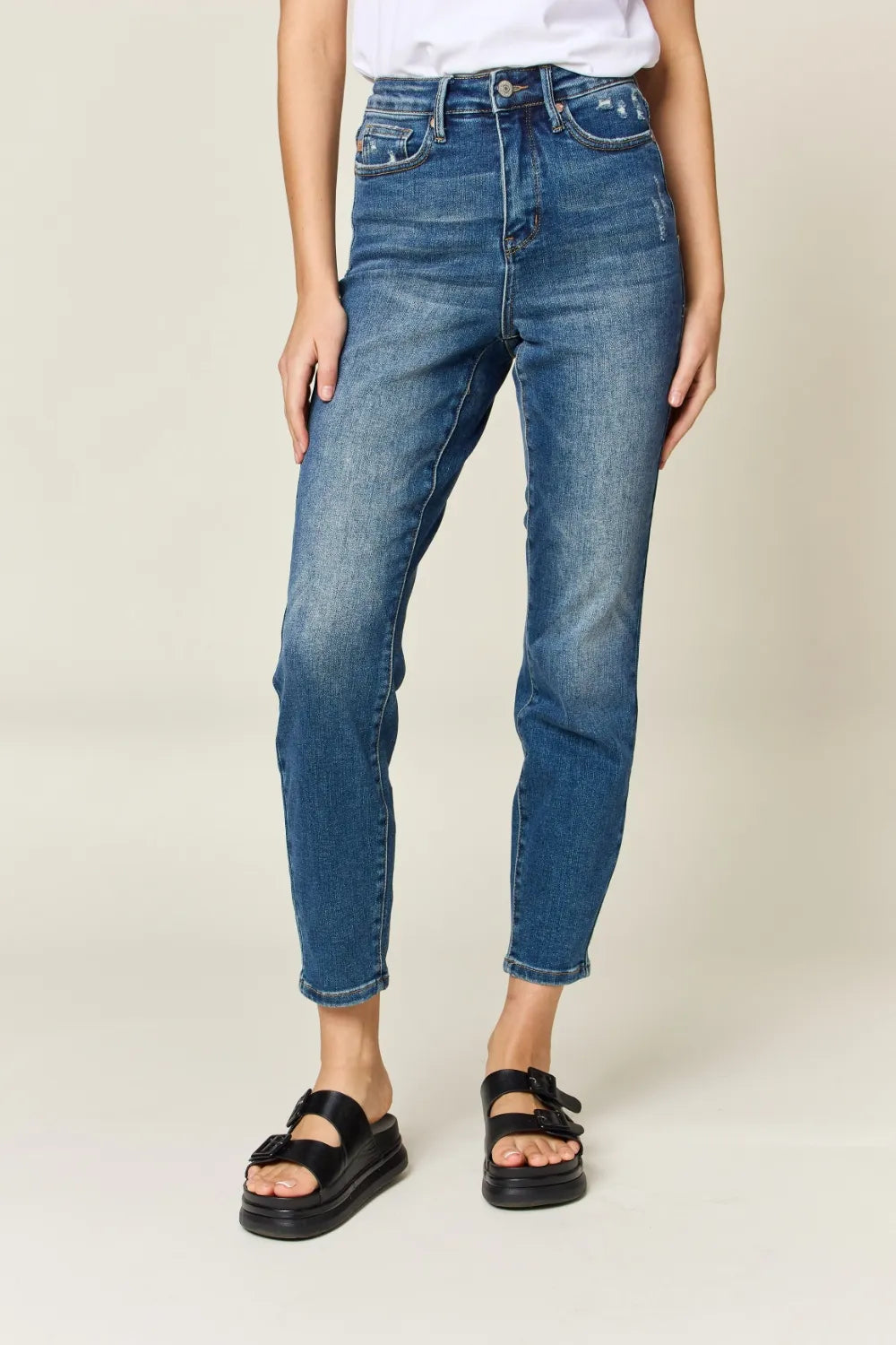 Judy Blue High Waist Slim Fit Tummy Control Jeans for Women