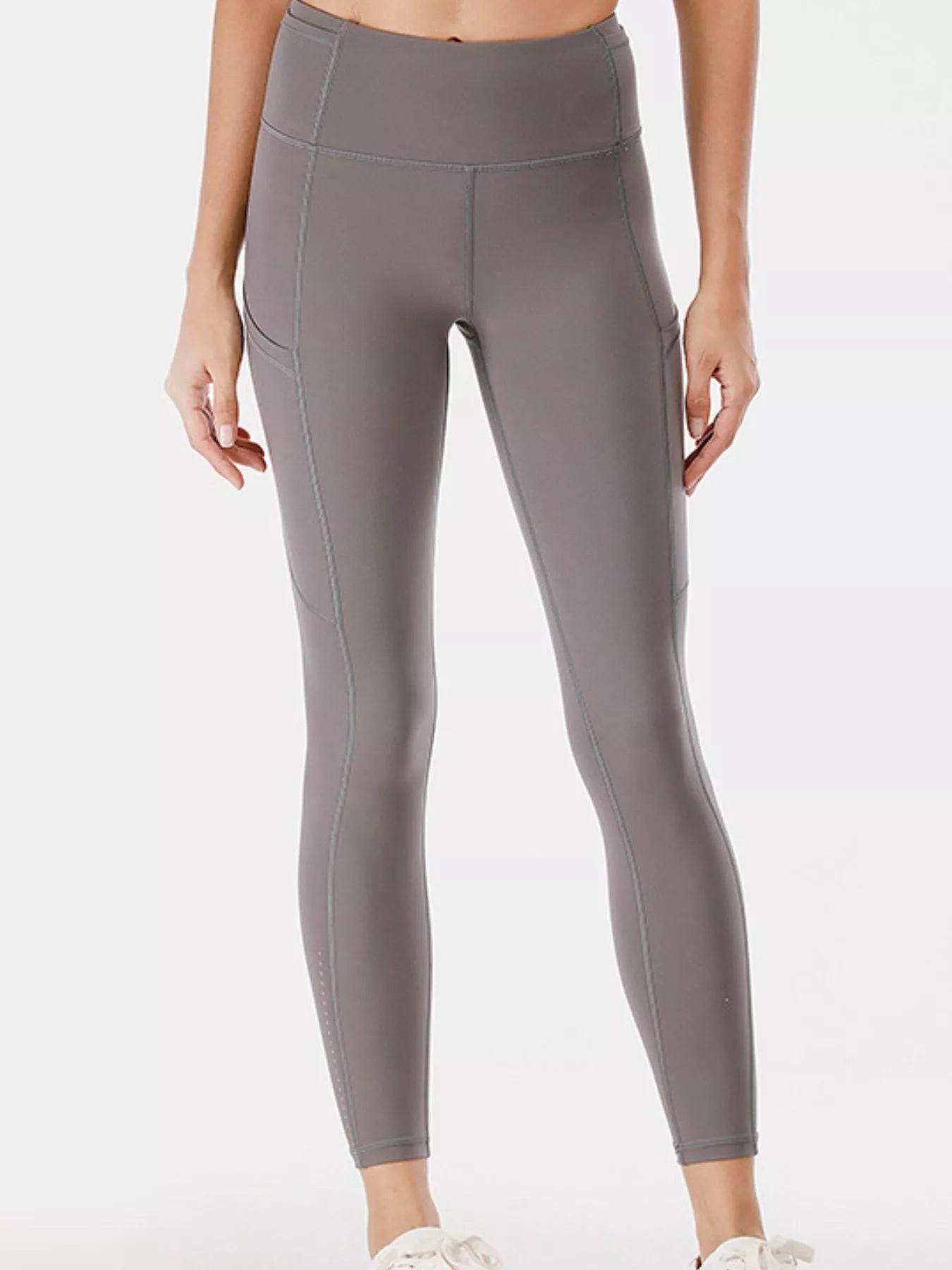 Full Size High-Waisted Active Leggings with Pockets – Plus Size Fit