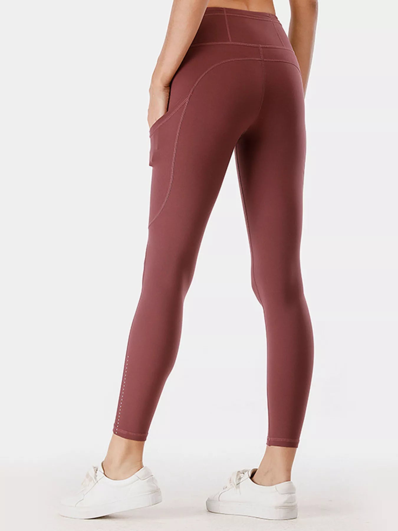 Full Size High-Waisted Active Leggings with Pockets – Plus Size Fit